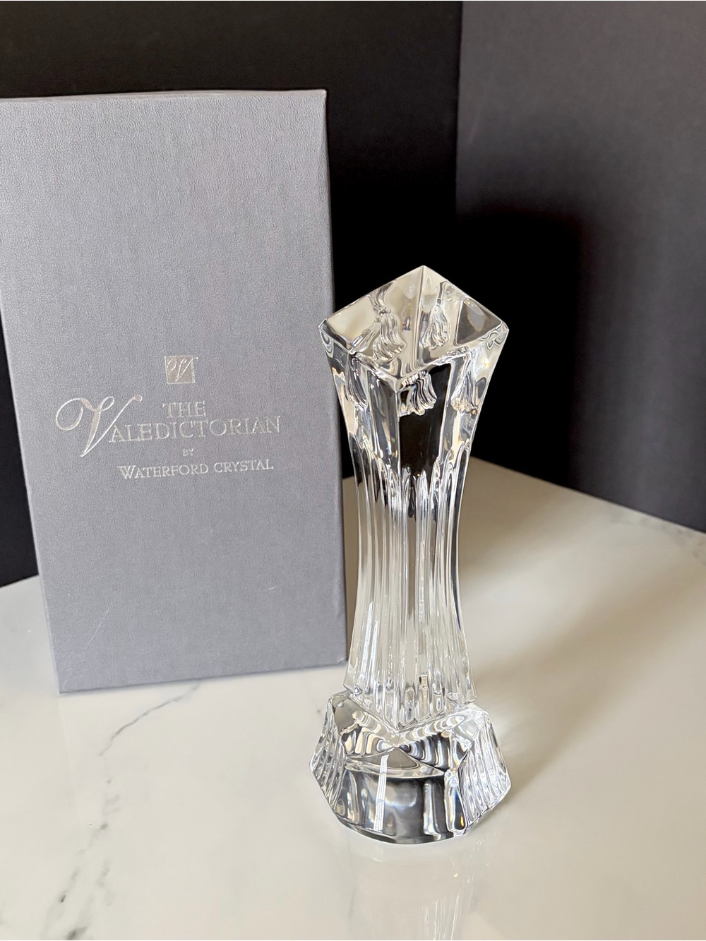 Valedictorian Award Graduation Gift Figurine by Waterford Crystal
